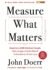 Measure What Matters
